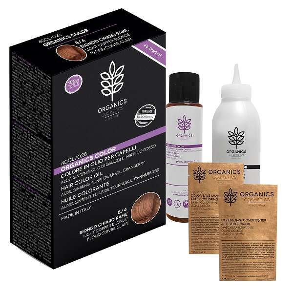 Organics p h a r m - Organics pharm organics color 8/4 biondo chiaro rame