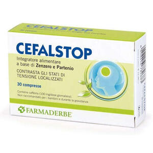 Farmaderbe - Cefalstop 2 blister x 15 compresse
