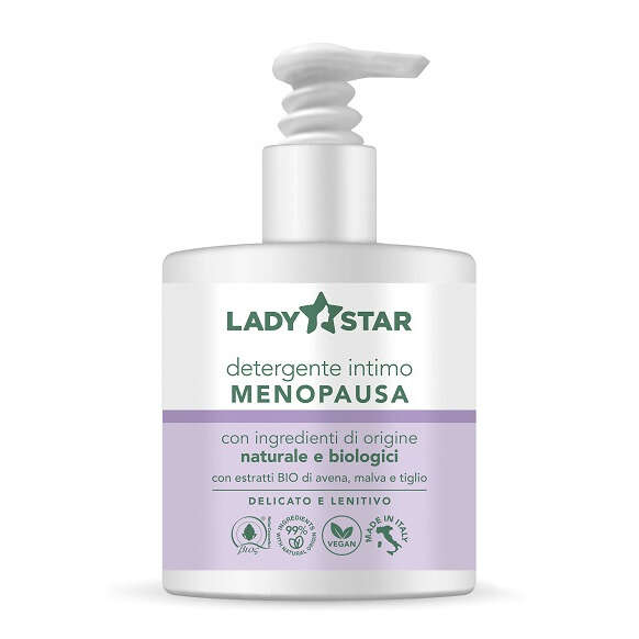 Ladystar - Detergente intimo donna in menopausa 300 ml