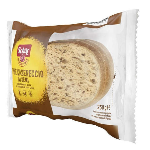 Schar - Pane casereccio ai semi senza lattosio 250 g
