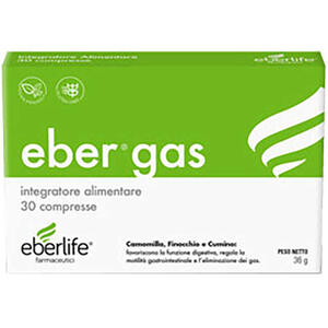 Eberlife farmaceutici - Ebergas 30 compresse
