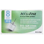 Accu-fine - Ago per penna da insulina  pen needle accu-chek gauge 31 x 8mm 100 pezzi
