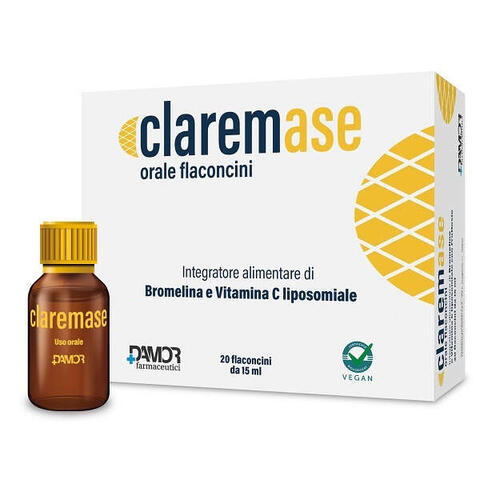 Farmaceutici damor - Claremase orale 20 flaconcini da 15 ml