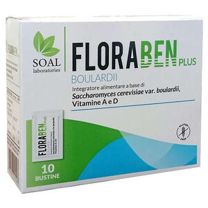 Floraben - Plus boulardii 10 bustine