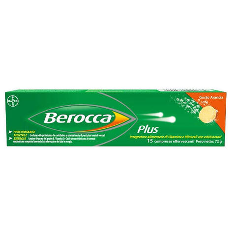 Berocca - Plus 15 compresse effervescente