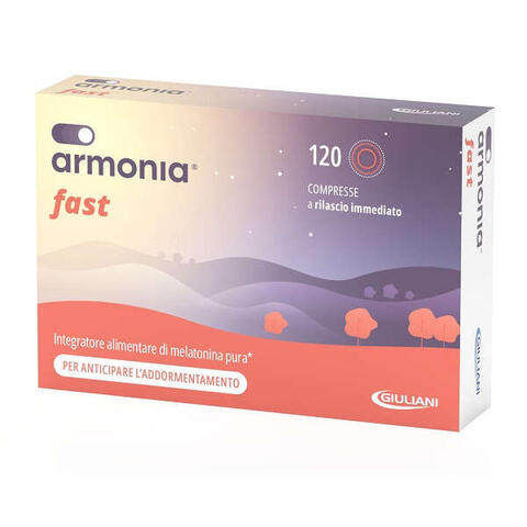 Armonia - Fast 1 mg melatonina 120 compresse