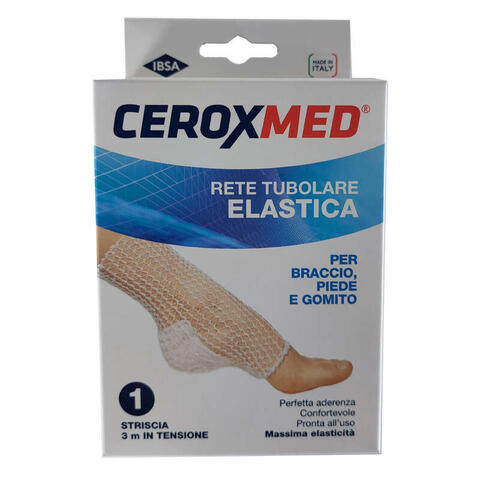 Ceroxmed - Rete tubolare cal 4 braccio/piede/gomito 3 m 1 pezzo