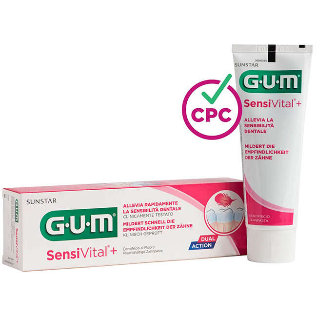 Gum - Sensivital + dentifricio 75 ml