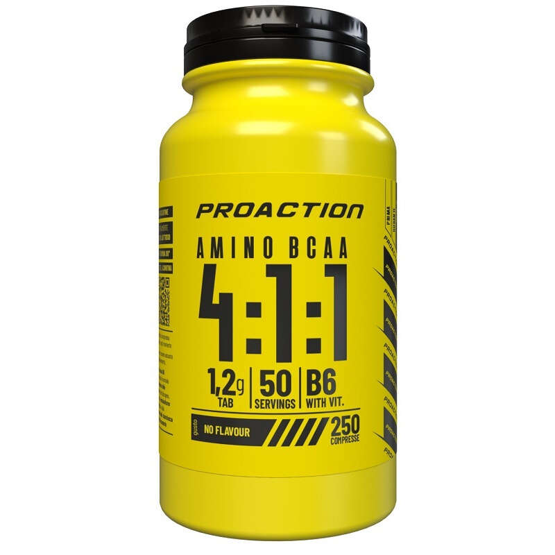 Proaction - Fit amino bcaa 4:1:1 250 compresse