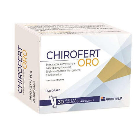 Chirofert oro - 30 stick pack orosolubili