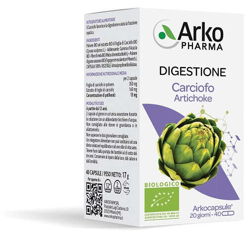 Arkofarm - Arko capsule carciofo bio 40 capsule