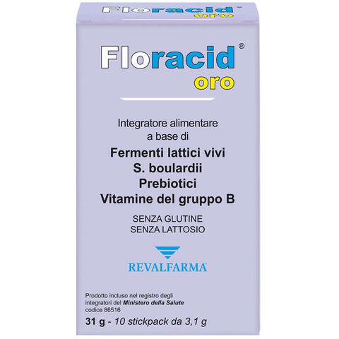 Floracidoro - Floracid orosolubile 10 stickpack