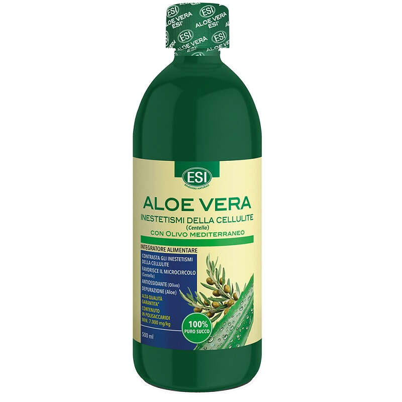 Esi - Aloe vera succo con olivo cellulite 500 ml