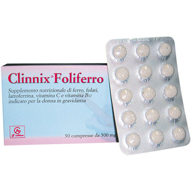 Sanodet - Foliferro 30 compresse