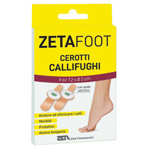 Zetafoot - Cerotto callifugo dischetto centrale 6 pezzi