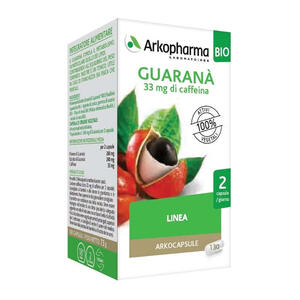 Arkofarm - Arko capsule guarana' bio 130 capsule