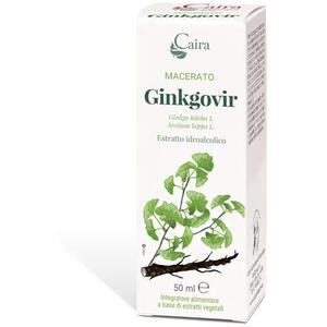 Macerato ginkgovir ginkgo biloba l. arctium lappa l. - Caira ginkgovir macerato idroalcolico gocce 50 ml
