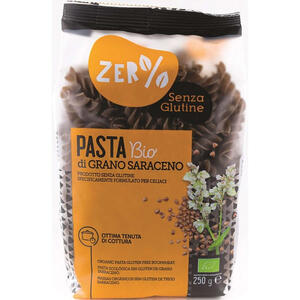 Zer% glutine - Zero% glutine fusilli grano saraceno integrale senza glutine250 g
