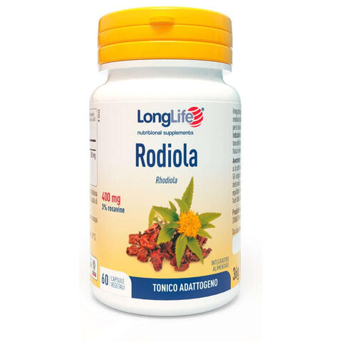 Longlife - Rodiola 3% rosavine 400 mg 60 tavolette