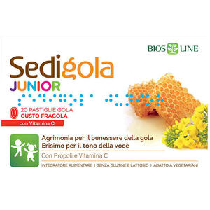 Apix - Propoli sedigola junior fragola 20 pastiglie