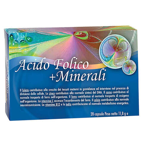 Aurora - Acido folico + minerali 20 capsule