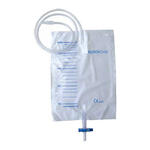 Teleflex medical - Sacca raccolta urina da letto in pvc volume 2000 ml valvola di non ritorno rubinetto scarico t-tap tubo di raccordo diametro 5-7 mm lunghezza 130 cm 150 pezzi