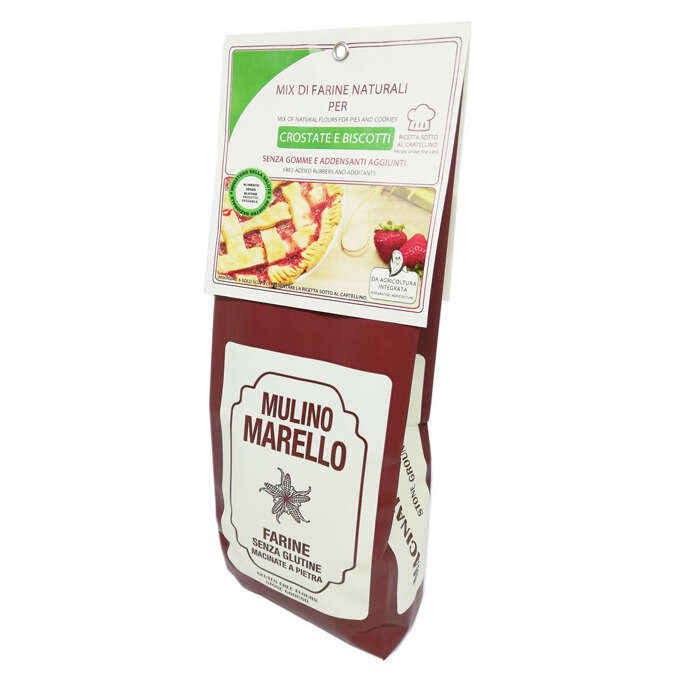 Mix di farine naturali crostate e biscotti - Mix di farine naturali per crostate e biscotti 500 g