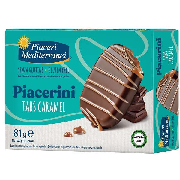 Piaceri meditteranei - Piaceri mediterranei piacerini tabs caramel 81 g