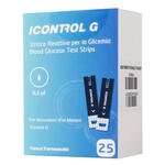 Icontrol g - Strisce misurazione glicemia  25 pezzi