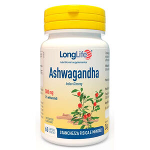 Longlife - Ashwagandha 60 capsule 500 mg