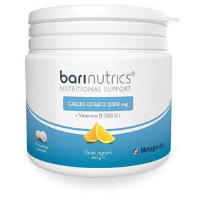 Metagenics - Barinutrics calcio citrato arancia limone ita 90 compresse