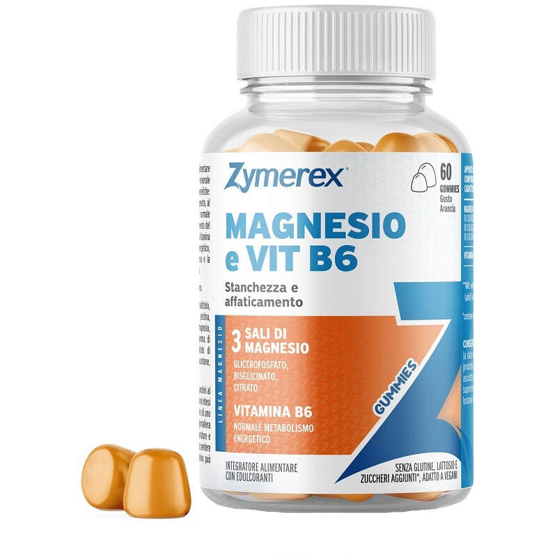 Zymerex - Magnesio e vit b6 60 gummies