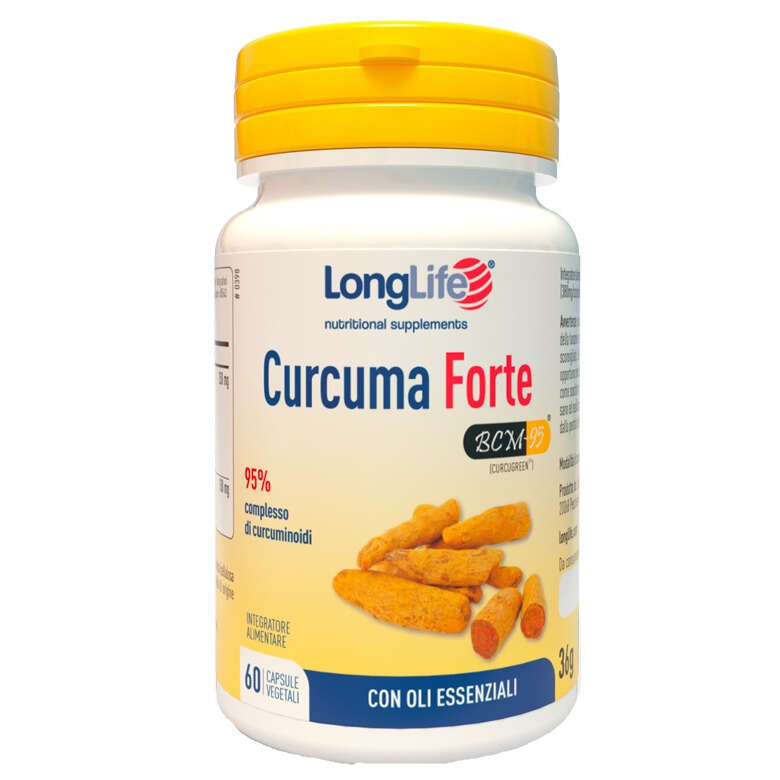 Longlife - Curcuma forte 60 capsule vegetali