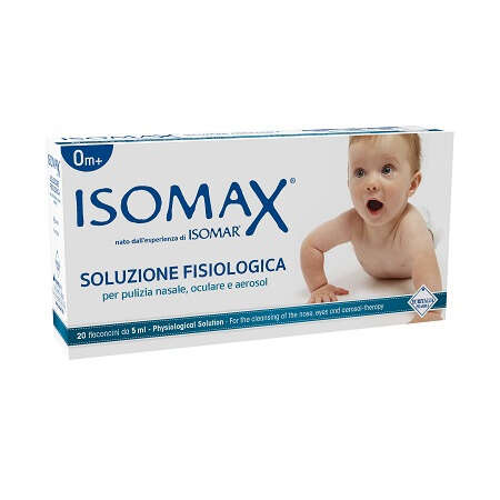Isomax - Soluzione fisiologica nasale oculare aerosolterapia 20x5 ml