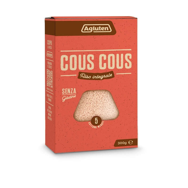 Agluten - Cous cous riso integrale 300 g