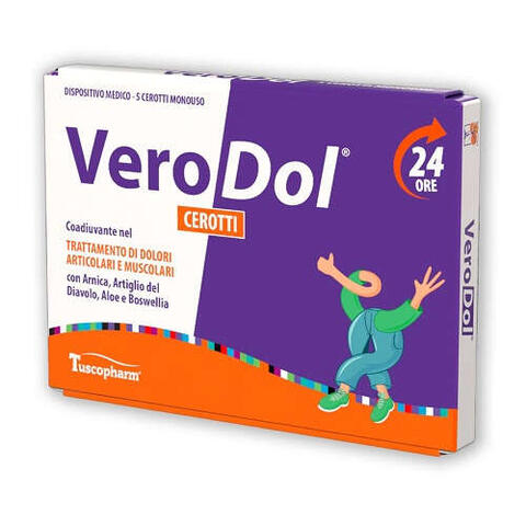 Cerotti - Cerotto verodol 5 pezzi
