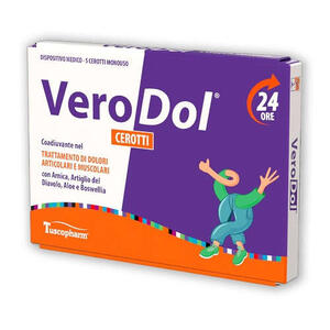 Cerotti - Cerotto verodol 5 pezzi