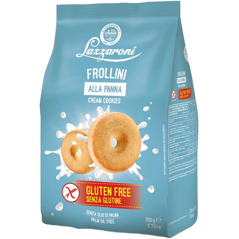 Lazzaroni frollini alla panna - Frollini con panna 200 g