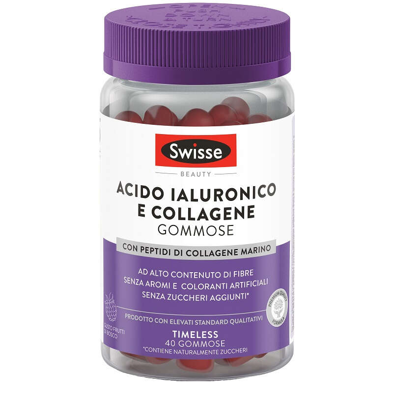 Swisse - Acido ialuronico & collagene 40 gommose