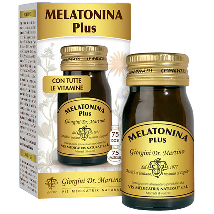 Giorgini - Melatonina plus 75 pastiglie nuova formulazione