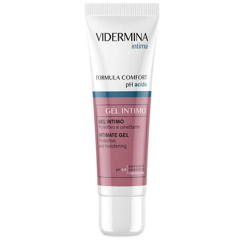 Vidermina - Intima formula comfort ph acido gel intimo protettivo e umettante nuova formula 30 ml