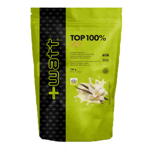 + watt - Top 100% xp vaniglia 750 g