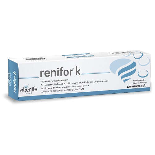 Renifor k - Siringa multiazione mangime complementare per cani e gatti 30 g