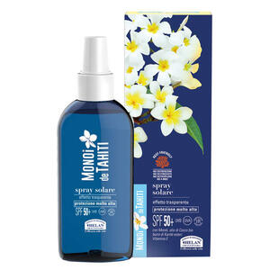 Helan - Monoi de tahiti spray solare effetto trasparente spf50+ 150 ml