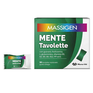 Massigen - Mente 30 tavolette masticabili