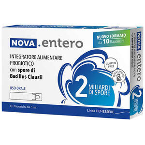 Nova.entero - Nova entero 2 miliardi 10 flaconcini da 5 ml
