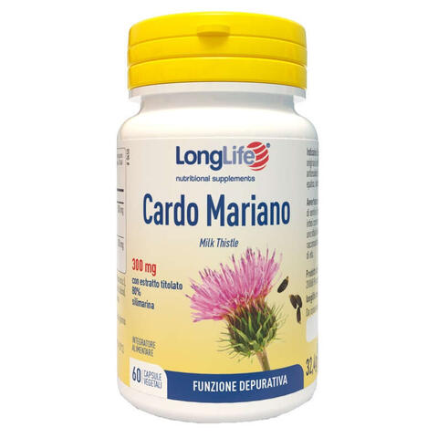 Longlife - Cardo mariano 60 capsule vegetali