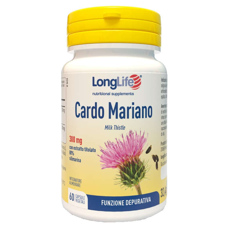 Longlife - Cardo mariano 60 capsule vegetali