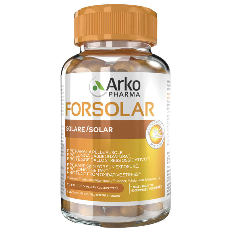Arkofarm - Forsolar solare 60 gummies