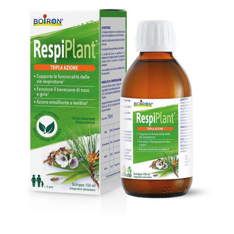 Boiron - Respiplant sciroppo 150 ml